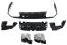 Difuzor bara spate Mercedes E-Class C238 A238 AMG cu ornamente toba E63