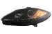 Faruri LED DRL negre pentru Seat Leon 1P, Altea si Toledo 2005-2009