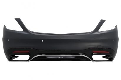 Bara spate Mercedes S-Class W222 Facelift Sedan 2017-2020 cu difuzor