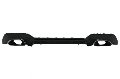 Difuzor Bara Spate Evacuare Dubla si Tobe Ornament Crom BMW Seria 3 G20 G28 Sedan G21 Touring (2019-up) M340i M Look