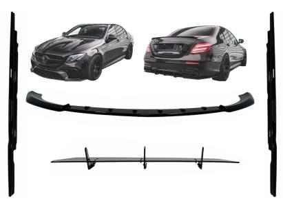 Pachet Exterior Aero Mercedes E-Class E63 W213 S213 (2016-2019) Negru Lucios