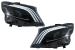 Faruri Full LED negre pentru Mercedes V-Class W447 2016-2020