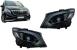 Faruri Full LED negre pentru Mercedes V-Class W447 2016-2020