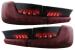 Stopuri LED BMW Seria 3 G20 G28 M3 G80 Sedan (2018-2022) Rosu Fumuriu cu Semnal Dinamic