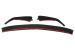 Prelungire bara fata Mercedes C-Class W206/S206 Sport Line, negru lucios