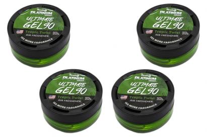 Paradise Fresh Air Ultimate Gel Odorizant Seria Platinum 4 Bucati Tropic Twist