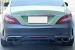 Difuzor Bara Spate cu Ornamente Evacuare Mercedes CLS Sedan W218 Sport Line (2011-2017)