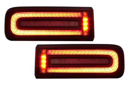 Stopuri Full LED Mercedes G-Class W463 Facelift (2018-2022) LED Dinamic Secvential