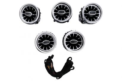 Grile de aerisire Consola Centrala 64 culori Mercedes C-Class W205 GLC SUV X253 W253 (2014-2018)