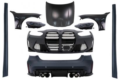 Pachet Exterior BMW Seria 3 F30 (2011-2019) Conversie la 2021+ G80 M Design