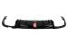 Difuzor bară spate Mercedes E-Class W213 2016-2019 B Design negru lucios