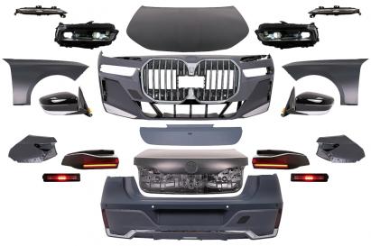 Pachet Exterior Complet BMW Seria 7 Series F01 (2008-2015) Conversie la G70 2022 Design