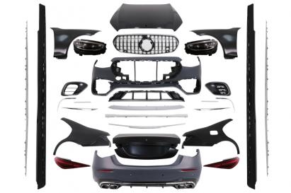 Kit exterior complet Mercedes S-Class W221 2005-2013 conversie W223 S63