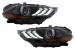 Faruri LED Ford Mustang Facelift (2018-2023) Negru Semnal Dinamic RGB DRL