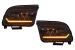 Faruri Full LED Ford Mustang V Pre-Facelift (2005-2009) Negru cu Semnal Dinamic Secvential