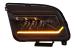 Faruri Full LED Ford Mustang V Pre-Facelift (2005-2009) Negru cu Semnal Dinamic Secvential