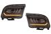 Faruri Full LED Ford Mustang V Pre-Facelift (2005-2009) Negru cu Semnal Dinamic Secvential