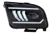 Faruri Full LED Ford Mustang V Pre-Facelift (2005-2009) Negru cu Semnal Dinamic Secvential