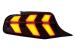 Stopuri Full LED Ford Mustang V Pre-Facelift (2010-2012) Fumuriu 7 moduri Dinamic