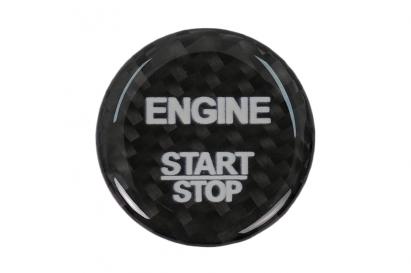 Ornament Buton Pornire Mercedes A-Class W176 (2012-2017) B-Class W246 (2012-2017) C-Class W205 (2015-2017) W204 (2008-2014) Real Carbon