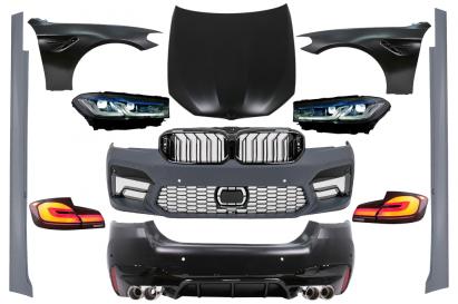 Pachet Exterior Complet BMW Seria 5 F10 (2010-2017) Conversie la G30 LCI M5 Design