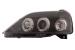 Faruri LED Angel Eyes Dacia Logan (2004-2008) Negru