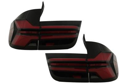 Stopuri LED BMW X5 E70 (2007-2013) Light Bar Upgrade la G05 LCI Design