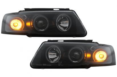 Faruri Angel Eyes VW Passat B5 3B (11.1996-08.2000) Negru