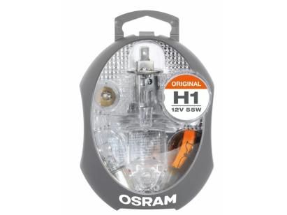 Trusa Lampi de Rezerva OSRAM 6 Bucati H7 P21W PY21W P21/5W R5W W5W Set de Lampi Auto