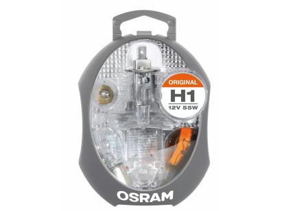 Trusa Lampi de Rezerva OSRAM 6 Bucati H7 P21W PY21W P21/5W R5W W5W Set de Lampi Auto