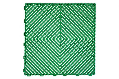 Pardoseala Modulara Ventilata pentru Garaj Depozit Verde