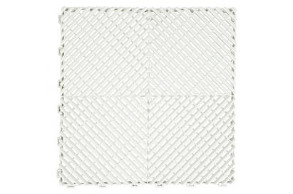 Pardoseala Modulara Ventilata pentru Garaj Depozit Alb