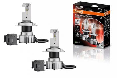OSRAM NIGHT BREAKER LED SMART H4 64193DWNBSM-2HB20 Set 2 Becuri Auto Moto Omologare RAR
