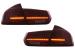 Stopuri LED BMW Seria 3 F30 F80 M3 (2011-2019) CSL Laser Design cu Semnal Dinamic Secvential