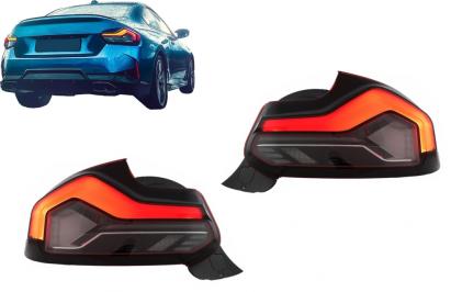 Stopuri LED BMW Seria 2 F22 F23 M2 F87 (2014-2020) Semnal Dinamic Secvential