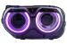 Faruri LED Dodge Challenger (2015-2024) Negru cu Lumini RGB