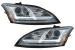 Faruri Xenon LED DRL Audi TT 8J (2006-2010) Crom Semnal Dinamic