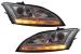 Faruri Xenon LED DRL Audi TT 8J (2006-2010) Crom Semnal Dinamic