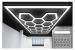 Sistem iluminare plafon hexagonal LED HoneyComb 3,94 x 2,29 m reglabil