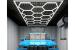 Sistem iluminare plafon hexagonal LED HoneyComb 3,94 x 2,29 m reglabil