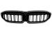 Grile centrale LED BMW Seria 3 G20 G21 2019-2022 negru lucios