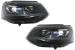 Faruri Full LED negre pentru VW Transporter T5 Facelift 2010-2015