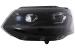 Faruri Full LED negre pentru VW Transporter T5 Facelift 2010-2015