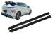 Extensii Praguri Laterale Hyundai Kona N-Line Mk2 (2023-) Negru Lucios