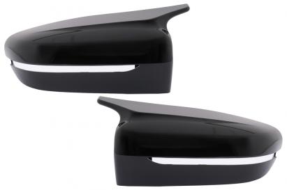 Capace oglinzi BMW 3 Series G20 G21 G28 (2017-up) M Sport Design Negru Lucios LHD