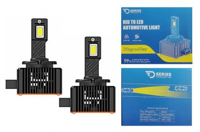Set Becuri LED D1R Conversie Xenon-LED Seria D 6000K 4300LM High Power