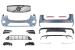 Pachet exterior Volvo XC60 R-Design 2018-2025, bara fata si spate