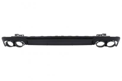Difuzor Bara Spate si Ornamente Evacuare Audi A6 C8 4K Avant Sedan (2018-2022) S6 Design