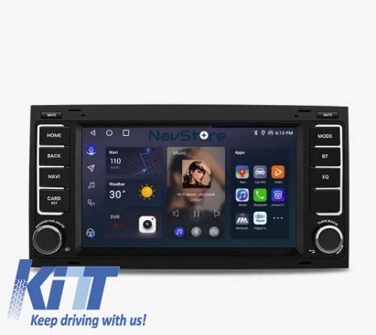 Navigatie Dedicata Volkswagen Touareg, Transporter T5,7Inch, 2Gb Ram, 64Gb Stocare, Carplay