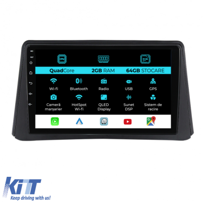 Navigatie Dedicata Opel Mokka (2012 - 2016) 9 Inch, 2Gb Ram, 64Gb stocare, Carplay